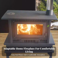 Tibetan Fireplace, Real Wood Burning Stove, Home Heating, Rural Villa Decor