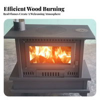 Tibetan Fireplace, Real Wood Burning Stove, Home Heating, Rural Villa Decor