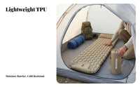 Automatic Inflatable Camping Mattress, Lightweight Sleeping Pad, Outdoor Tent