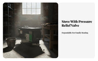Coal Heating Boiler, Home Radiator Stove, Dual-Use Gasification Heater, Energy Efficient, Indoor