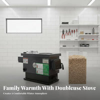 Coal Heating Boiler, Home Radiator Stove, Dual-Use Gasification Heater, Energy Efficient, Indoor