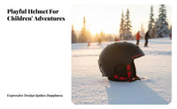 Ski Helmet, Kids Head Protection, Warmth, New Design, Multiple hues