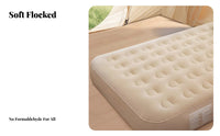 Outdoor Inflatable Mattress, Automatic Air Bed, Thickened Sleeping Pad for Camping, Home, Portable, Multilevel Design