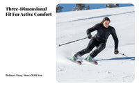 Ski Protective Set, pelvic Pad, Knee Pad, Elbow Pad, collision Resistant, Unisex, Inner Wear