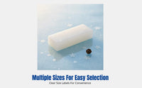 Glide Enhancer Block Translucent Snowboard Coating Block Solid for Skiers, Snowboarders, Workshop