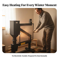 Automatic Non-Electric Heater, Smokeless, Winter Indoor Outdoor Rural Home Heating Solution