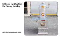 Heating Stove, New Multi-Functional Wood Burner, Indoor Home Use, Energy-Saving, Rural Compatible