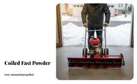 ice clearing device, Hand-Push Small Multi-Function winter Removal Machine, helical Blade Engine, Home Use