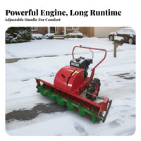 ice clearing device, Hand-Push Small Multi-Function winter Removal Machine, helical Blade Engine, Home Use