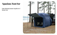 Automatic Car Tail Tent, SUV Rear Trunk Waterproof Awning, Outdoor Camping Shelter