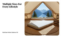 Automatic Inflatable Mattress, Air Bed, Thickened Elastic Silk, Outdoor Camping, Home Use