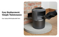 Winter Heating Stove, Rural Household Smokeless Firewood Stove, Thickened Steel & Cast Iron center, B Stove Accessories