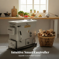 Home Coal Heating Stove, Multienergy Boiler, Electric, Wood, Cooking & Floor Heating, Rural Use