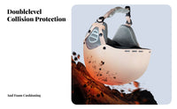 Kids Ski Helmet collision-Resistant winter Helmet, double Board Protective Gear, Adjustable Fit