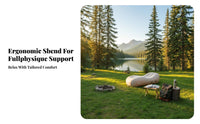 Outdoor Inflatable Sofa, Portable Air Mattress, Automatic Pump, Camping, Lazy Lounger, Office Nap