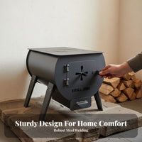 Winter Wood Stove, Indoor Heating heater, Thickened Manganese Steel, Multienergy source, Smokeless, Home Rural Use
