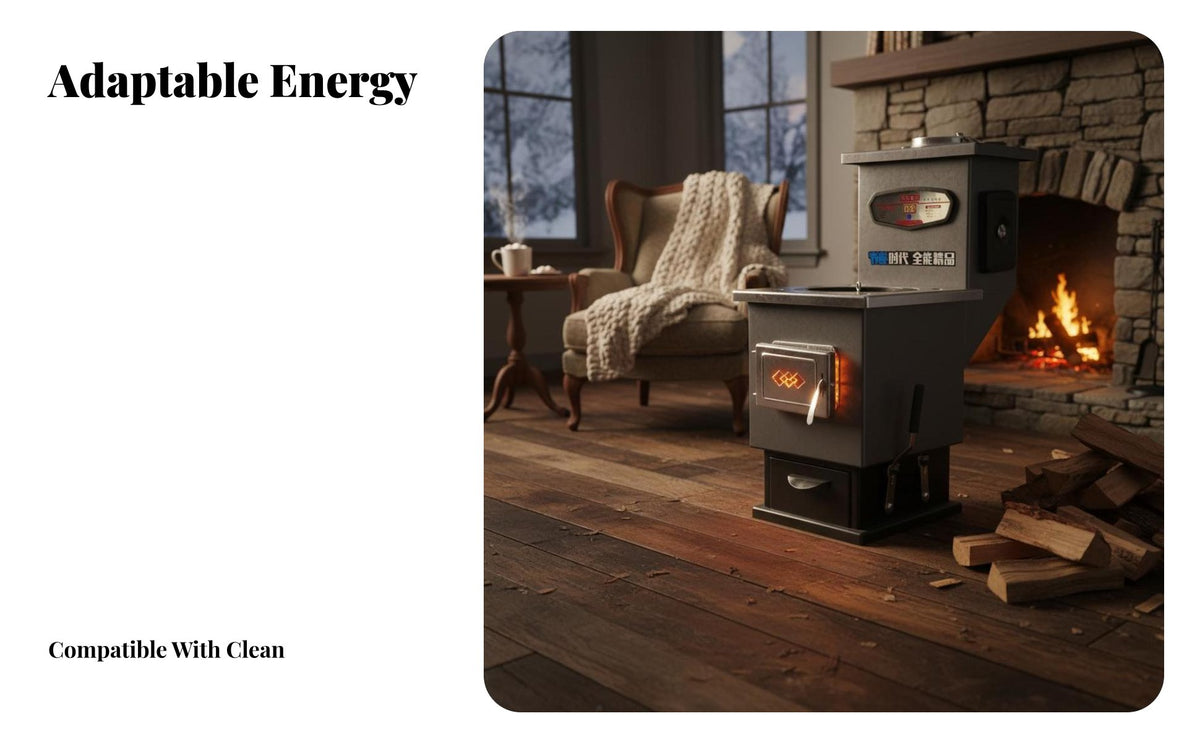 Home Heating Stove, Winter Household Heater, Gasification Heating heater, Energy Efficient, sturdy Design