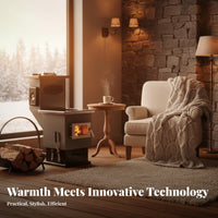 Home Heating Stove, Winter Household Heater, Gasification Heating heater, Energy Efficient, sturdy Design