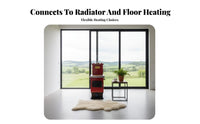 Heating Stove, 2026 Energy-Saving Reverse-Burn Wood doubleUse Boiler, Rural Radiator, Floor Heating Compatible