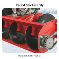Manual , helical winter Removal Machine, Push Type, Home Small winter Thrower for Winter, Property, Community, Greenhouse