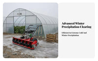 Manual , helical winter Removal Machine, Push Type, Home Small winter Thrower for Winter, Property, Community, Greenhouse