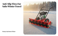 Manual , helical winter Removal Machine, Push Type, Home Small winter Thrower for Winter, Property, Community, Greenhouse