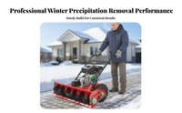 Manual , helical winter Removal Machine, Push Type, Home Small winter Thrower for Winter, Property, Community, Greenhouse