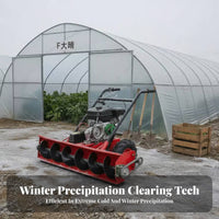 Manual , helical winter Removal Machine, Push Type, Home Small winter Thrower for Winter, Property, Community, Greenhouse