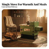 doubleenergy Heating Stove, Energy-Saving Water Circulation Radiator, Rural Indoor Floor Heater