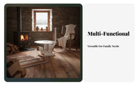 Wood Burning Stove, Indoor Heating, Rural Home, Smokeless Gasification, double burning, Cast Iron Chamber