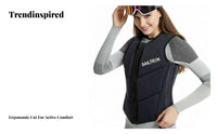 Ski Protective Vest, Spine, Unisex, Anti-Collision, Cold Weather Activities