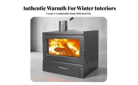 Wood Burning Fireplace, Indoor Heating Stove, Winter Home Heater for Rural, Villa, Guesthouse, Commercial Use