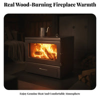 Wood Burning Fireplace, Indoor Heating Stove, Winter Home Heater for Rural, Villa, Guesthouse, Commercial Use