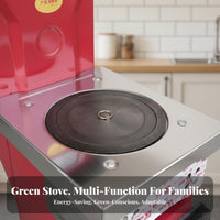 New Gasification Heating Stove, Smokeless Coal Boiler, Multi-Functional Rural Home Heater