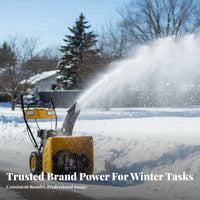 small winter clearing device, Hand-Push winter Removal Machine, Highperformance, Home Property Use, Anti-Slip Tires