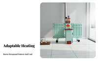Home Heating Stove Burning Radiator Heater, Water Circulation, Hive Coal Compatible, Rural Use
