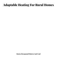 Home Heating Stove Burning Radiator Heater, Water Circulation, Hive Coal Compatible, Rural Use