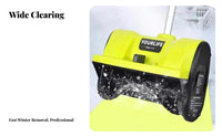 Cordless Electric winter debris remover, Multifunctional Small winter Sweeper, 26cm Clearing Width, Home School path Use