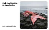 Mermaid Tail Swimsuit, Fish Skin, Underwater Performance Costume