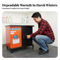 Biomass Heating Stove, Home Multifunctional Boiler, Underfloor & Water Heating