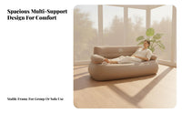 Inflatable Sofa Bed, Automatic Air Mattress, Portable Outdoor Lounger, Camping, Foldable Design