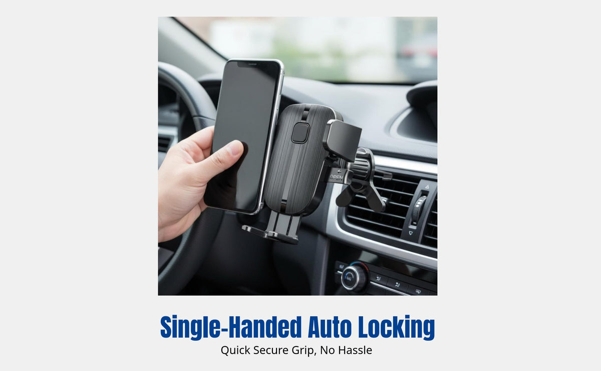 Car Phone Holder, Air Vent Hook, Universal Navigation Mount, Hook Design