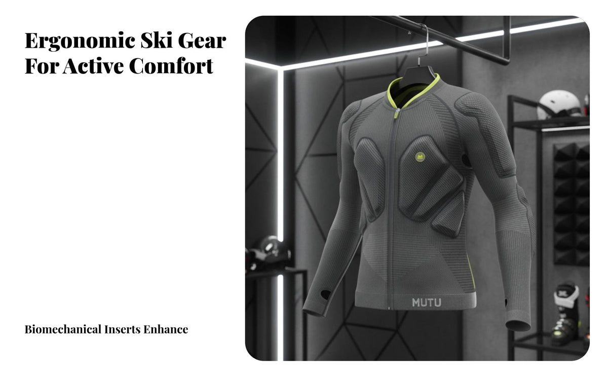 XRD Ski Protective Gear, Adult Unisex collision-Resistant Inner Wear Knee & pelvic Pads