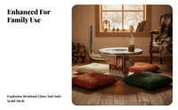 Wood Stove, Smokeless Gasification Heater, Thickened Stainless Steel, Indoor Winter Heating Table
