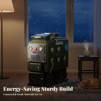 New Three-Pass Home Heating Stove, Thickened Steel Reverse-Burn Boiler, Energy-Saving, Rural House Use