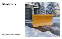 Gas Winter Sweeper, Hand-Push Street Sweeper, Rubber Adjustable Width, For Community, Driveway, Greenhouse