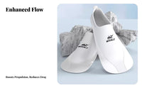 aquatic Fins, Silicone Short Training Flippers, Lightweight aquaticming Gear for children Adults, aquaticming, Diving