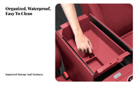 Armrest Storage Box for AITO Model 7 M-Series Model 9, Silicone Partition Organizer, Car Interior Accessory, Waterproof, Multiple Colors