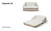 Inflatable Mattress Sofa, Portable Folding Outdoor Camping Air Bed, Multi-Scene 5-in-1 Design