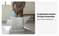 Heating Stove, Energy-Saving Smokeless Gasification Stove, Indoor Rural Wood Burning Fireplace